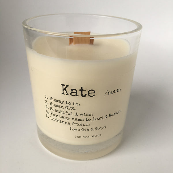 Personalised 'Name' Candle