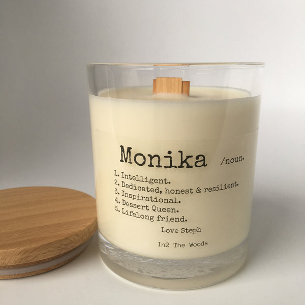 Personalised 'Name' Candle
